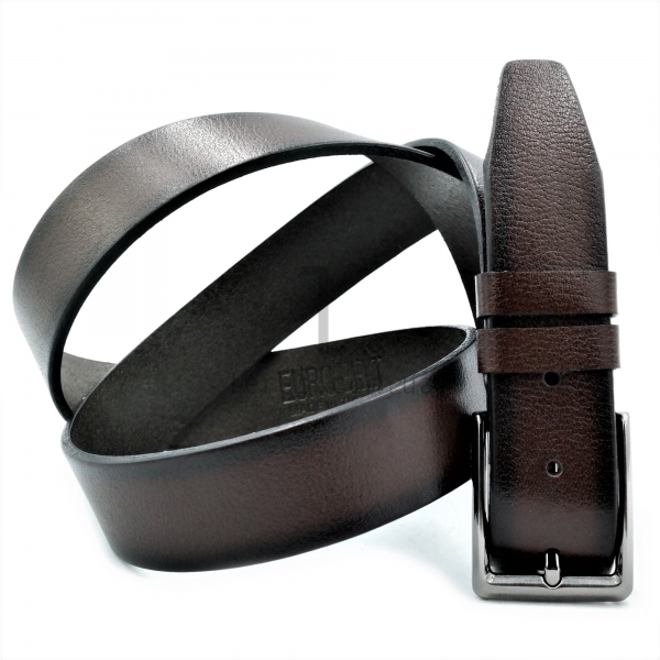 Чоловічий ремінь класичний (шкіра)