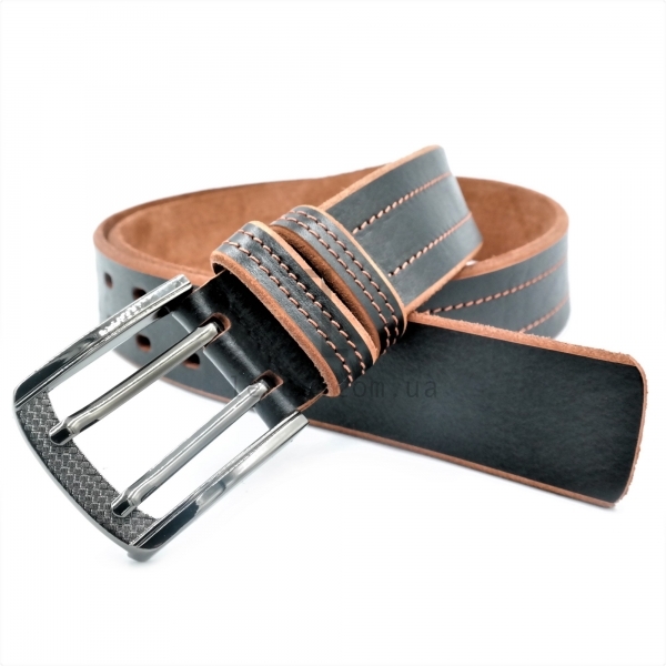 Чоловічий шкіряний ремінь