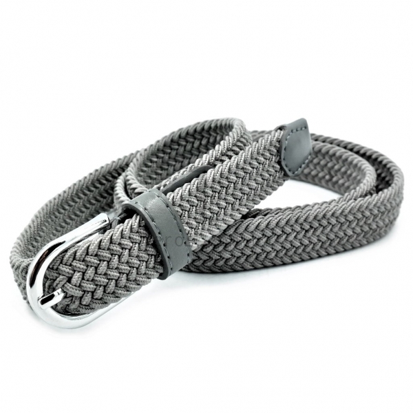 Жіночий пасок. Гумка з металевою пряжкою