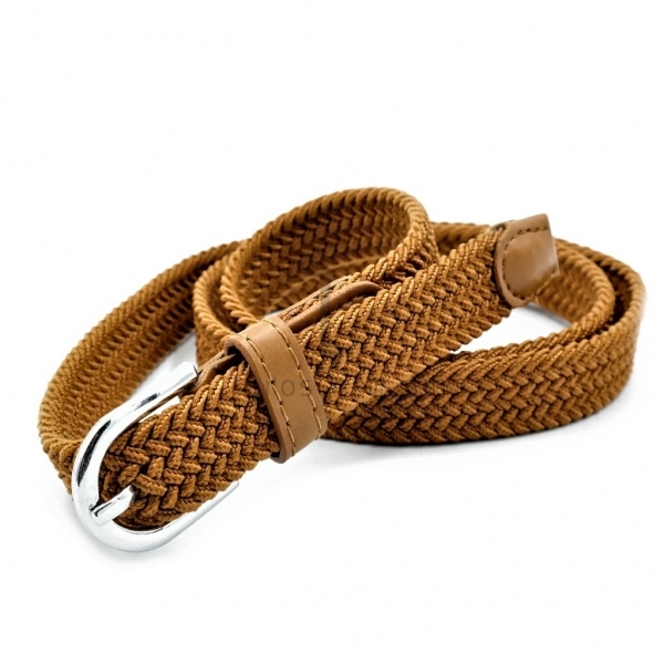 Жіночий пасок. Гумка з металевою пряжкою