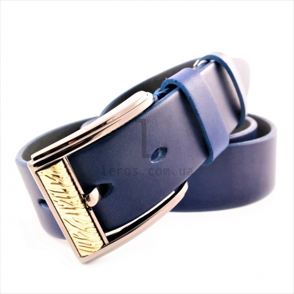 Чоловічий шкіряний ремінь