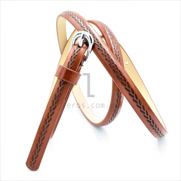 Жіночий ремінь (шкір-зам)