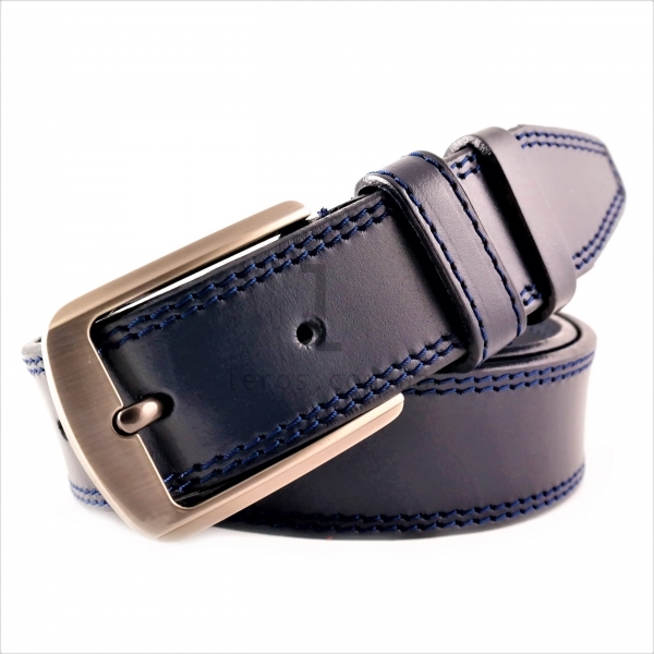 Чоловічий ремінь класичний (шкіра)