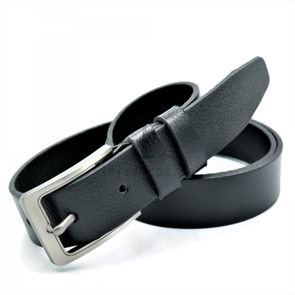 Чоловічий ремінь класичний (шкіра)