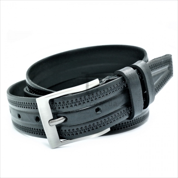 Чоловічий ремінь класичний (шкіра)