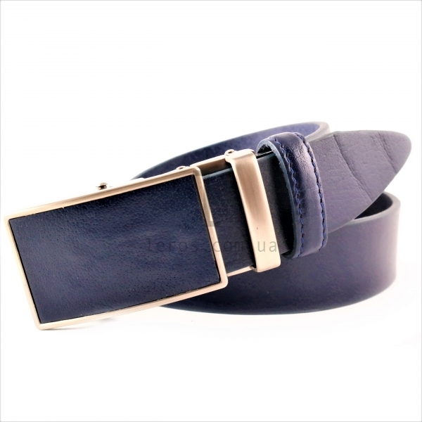 Чоловічий шкіряний ремінь із автоматичною пряжкою