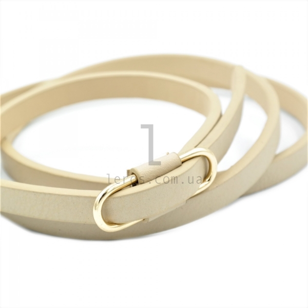 Жіночий ремінь "затискач" (шкір-зам)