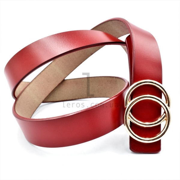 Жіночий ремінь (шкіряний)