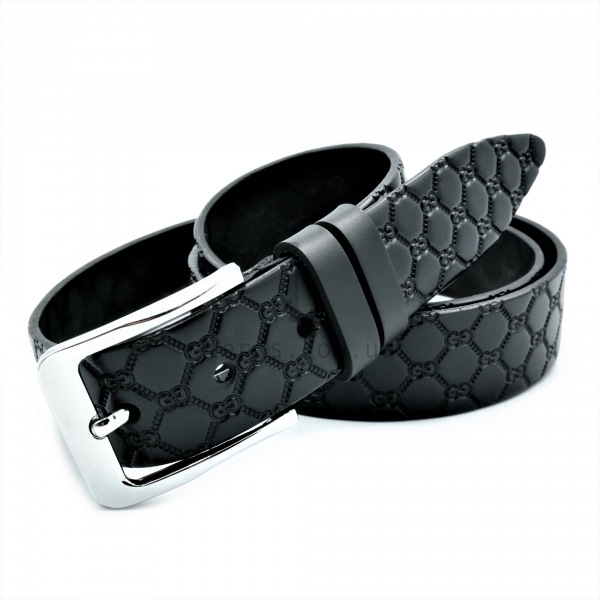 Чоловічий ремінь класичний (шкіра)