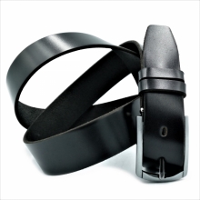 Чоловічий ремінь класичний (шкіра)