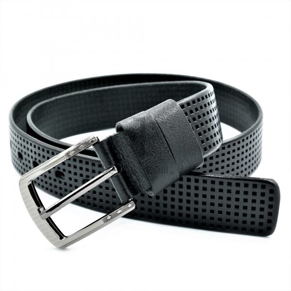 Чоловічий шкіряний ремінь