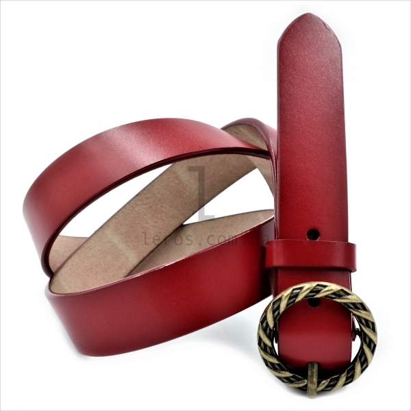 Жіночий ремінь (шкіряний)