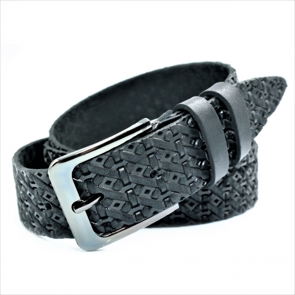 Чоловічий ремінь класичний (шкіра)