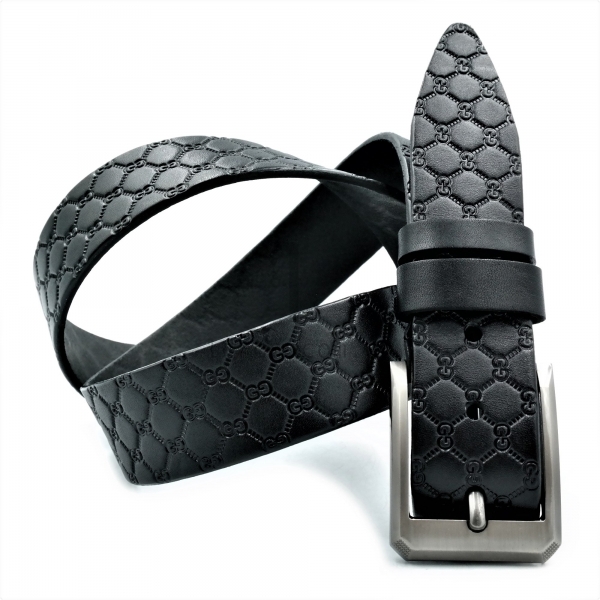 Чоловічий шкіряний ремінь