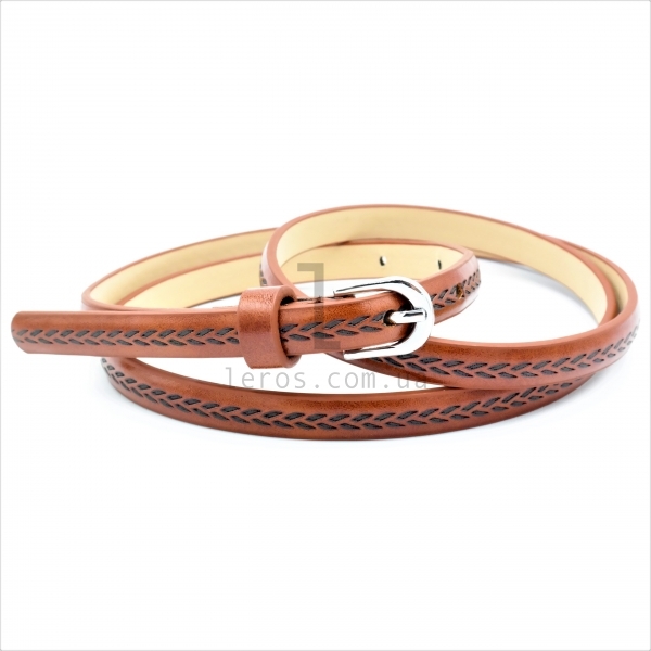 Жіночий ремінь (шкір-зам)