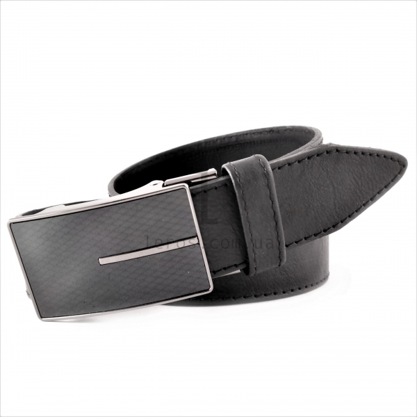 Чоловічий ремінь із затискною пряжкою