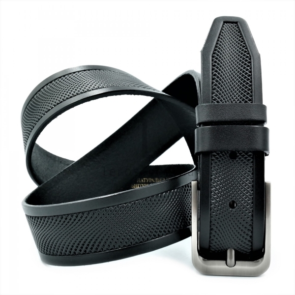 Чоловічий шкіряний ремінь