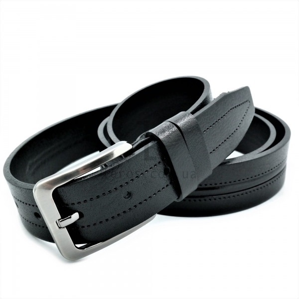 Чоловічий ремінь класичний (шкіра)