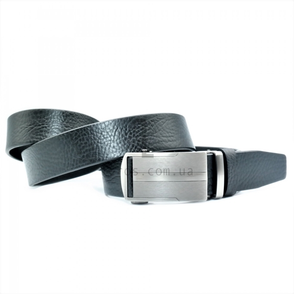 Чоловічий шкіряний ремінь із автоматичною пряжкою