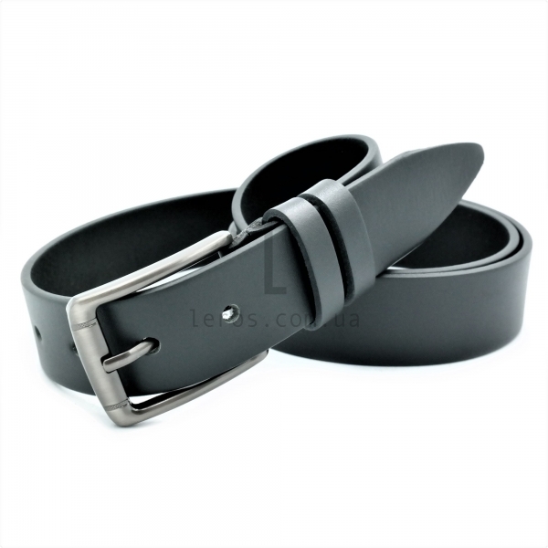 Чоловічий ремінь класичний (шкіра)