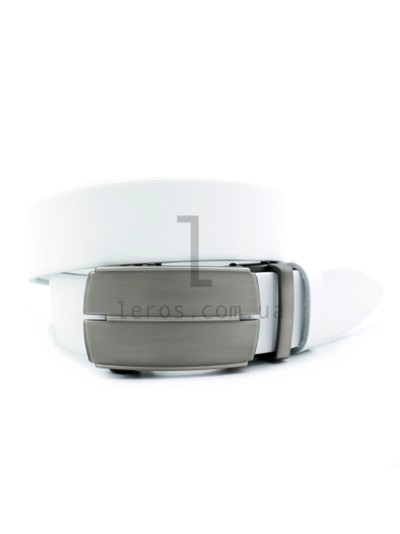 Чоловічий шкіряний ремінь із автоматичною пряжкою