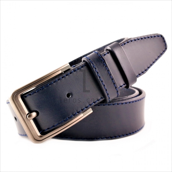 Чоловічий ремінь класичний (шкіра)