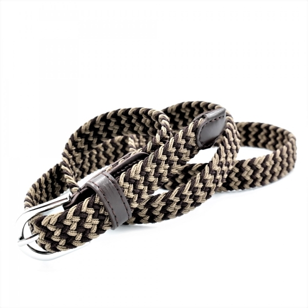 Жіночий пасок. Гумка з металевою пряжкою