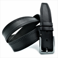 Чоловічий ремінь класичний (шкіра)