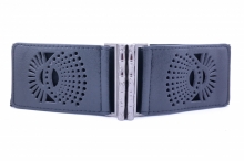 Жіночий пасок. Гумка з металевою пряжкою