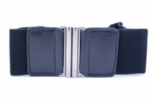 Жіночий пасок. Гумка з металевою пряжкою