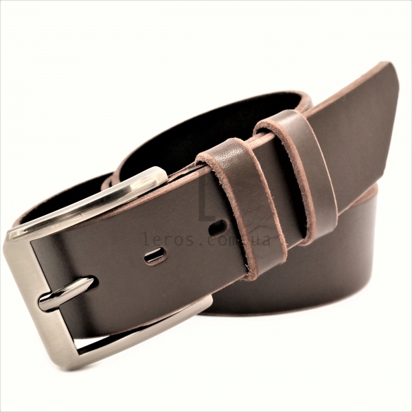 Чоловічий шкіряний ремінь під джинси.