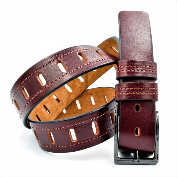 Чоловічий шкіряний ремінь
