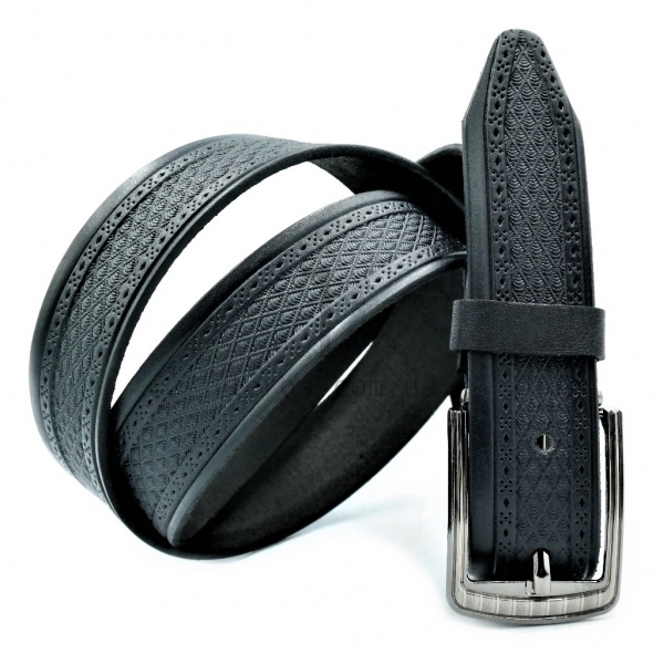 Чоловічий ремінь класичний (шкіра)