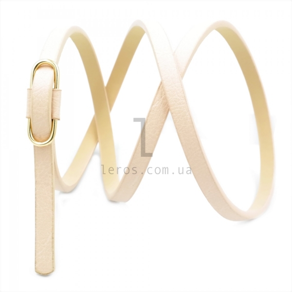 Жіночий ремінь "затискач" (шкір-зам)
