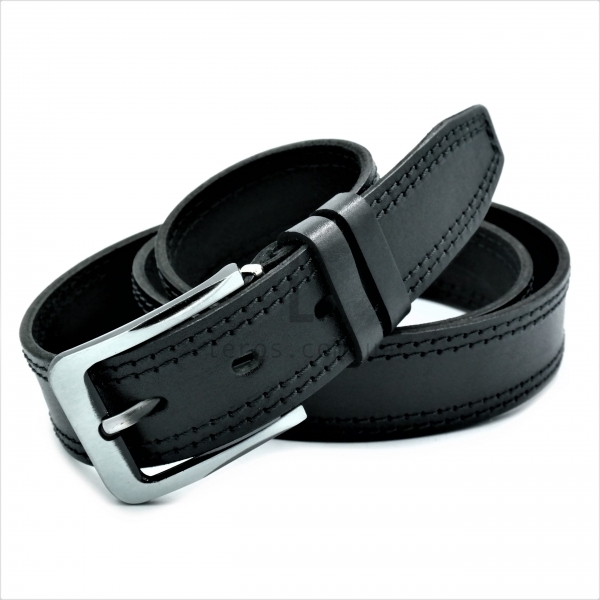 Чоловічий ремінь класичний (шкіра)