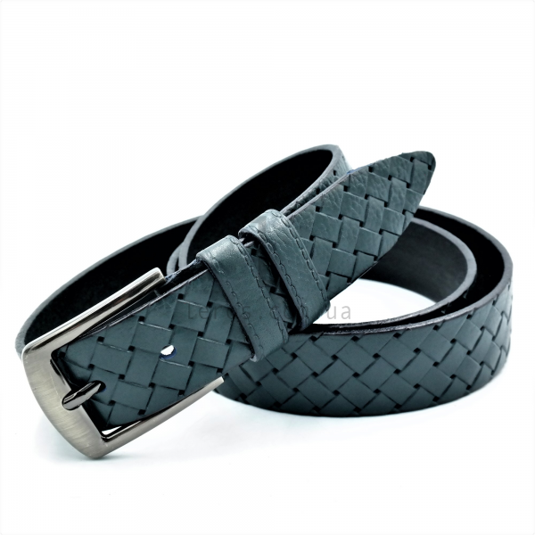 Чоловічий ремінь класичний (шкіра)
