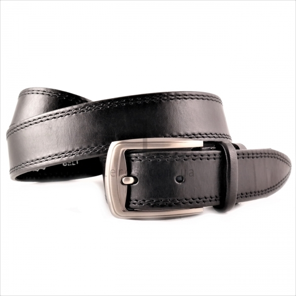 Чоловічий ремінь класичний (шкіра)
