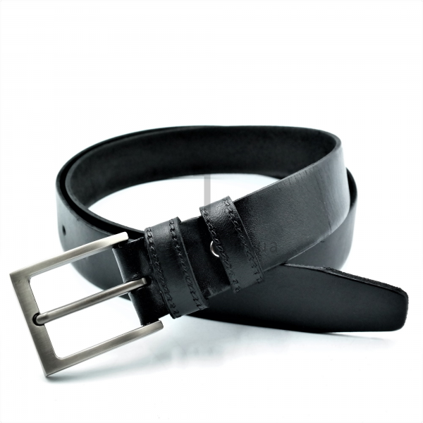 Чоловічий ремінь класичний (шкіра)