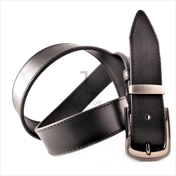 Чоловічий ремінь класичний (шкіра)