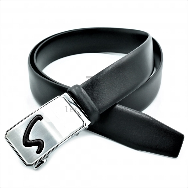 Чоловічий шкіряний ремінь із автоматичною пряжкою