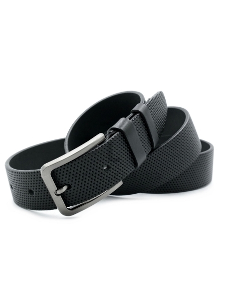 Чоловічий ремінь класичний (шкіра)