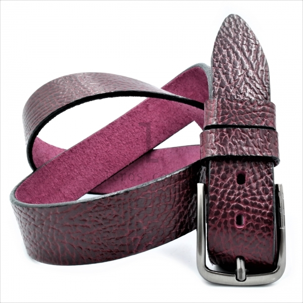 Чоловічий шкіряний ремінь