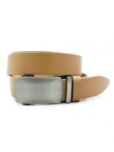 Чоловічий шкіряний ремінь із автоматичною пряжкою