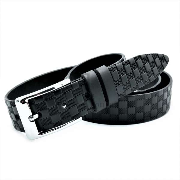 Чоловічий ремінь класичний (шкіра)