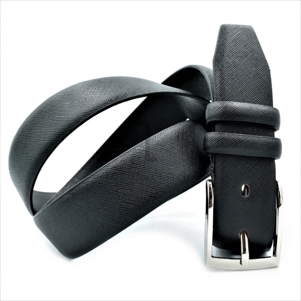 Чоловічий ремінь класичний (шкір-зам)