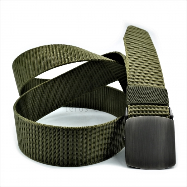Чоловічий ремінь тканинний