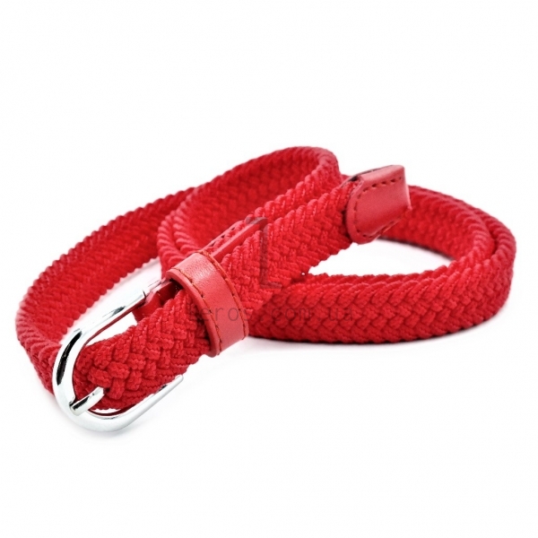 Жіночий пасок. Гумка з металевою пряжкою