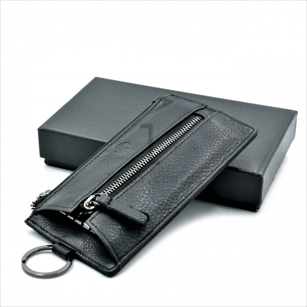 Ключниця шкіряна Чорного кольору