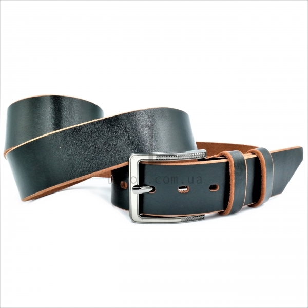 Чоловічий шкіряний ремінь під джинси.