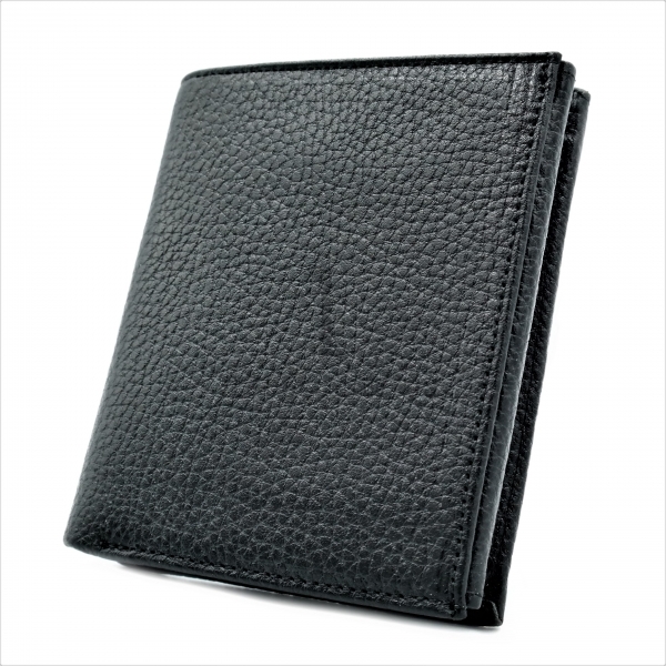 Чоловічий шкіряний гаманець Чорний